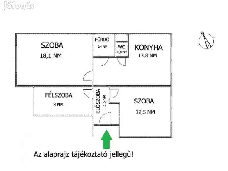 Eladó Lakás Tiszaújváros Központjában Alacsony Rezsivel