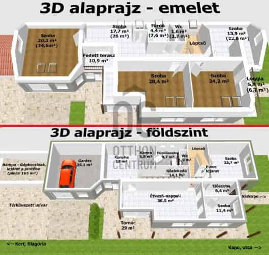 Hevesi családi ház eladó - 6 szoba, nagy telek, garázs