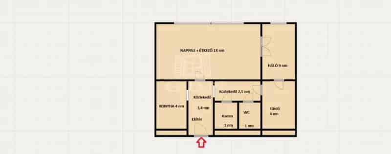 Budapest XIII kerulet Lehel ter kozeli 44 nm-es panel lakás eladó