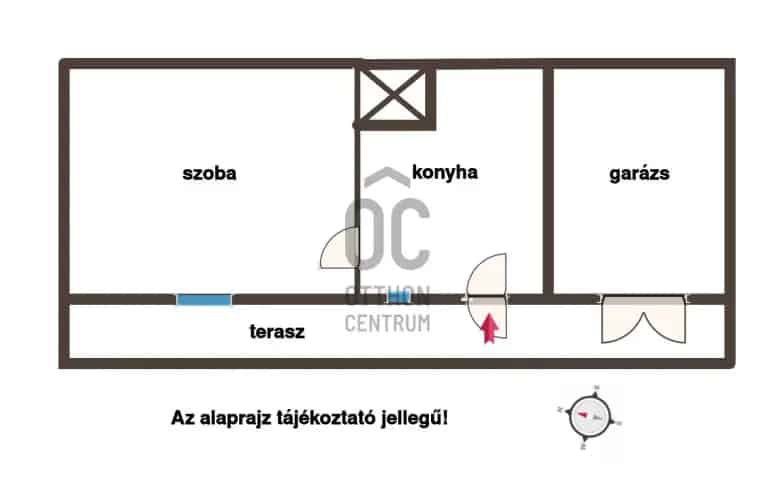Lókúti családi ház felújításra, 70m2, 242m2 udvar