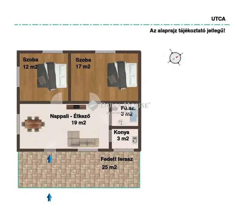 Családi ház eladó Csörög központjában nagy telken