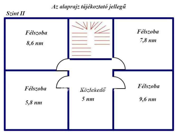 Két szintes családi ház eladó Hajdú-Bihar megyében Berettyóújfalun