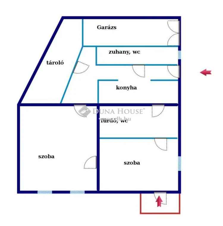 Eladó ház Tokajban apartmanházzal kiemelt üdülőövezetben