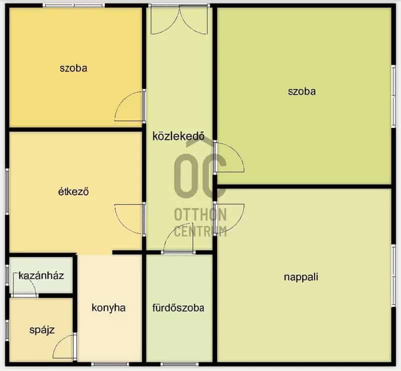 83 nm-es 3 szobás ház Balmazújvárosban 498 nm-es telekkel