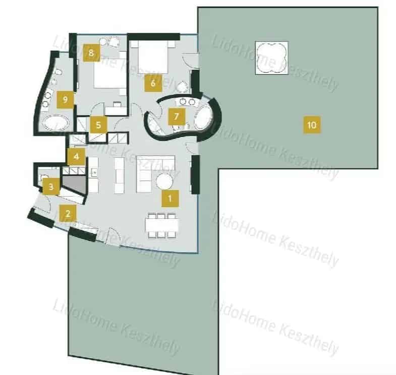 Zalacsány Luxus Penthouse Lakás Eladó - Garantált Hozam