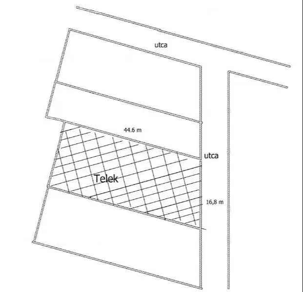 Panorámás Építési Telek Leányfalun 742 m2