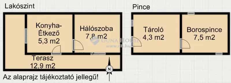 Homokkomárom Panorámás Zártkerti Ingatlan Eladó