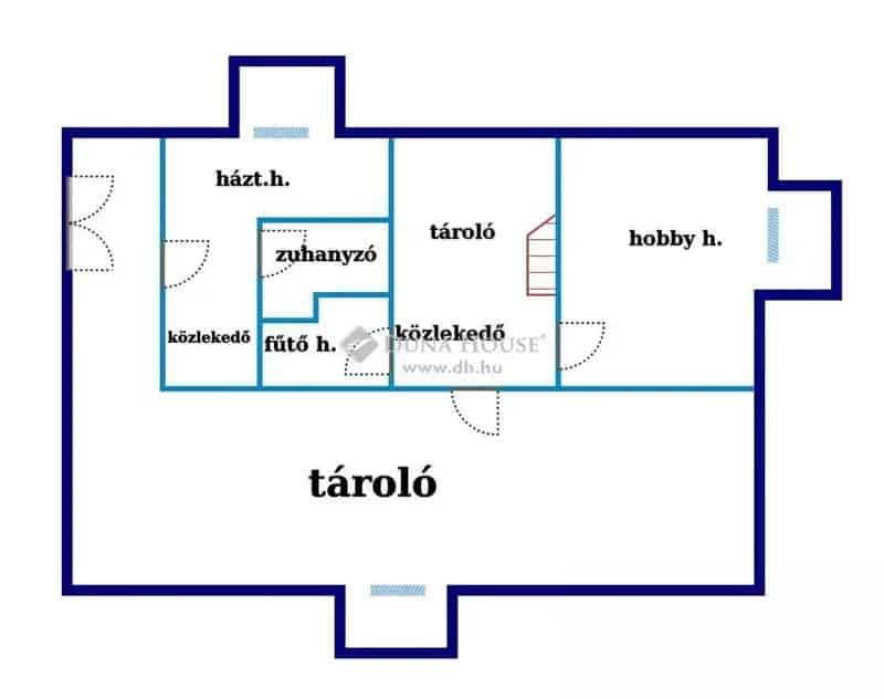 180 nm-es családi ház Pismányban 90 nm melléképülettel