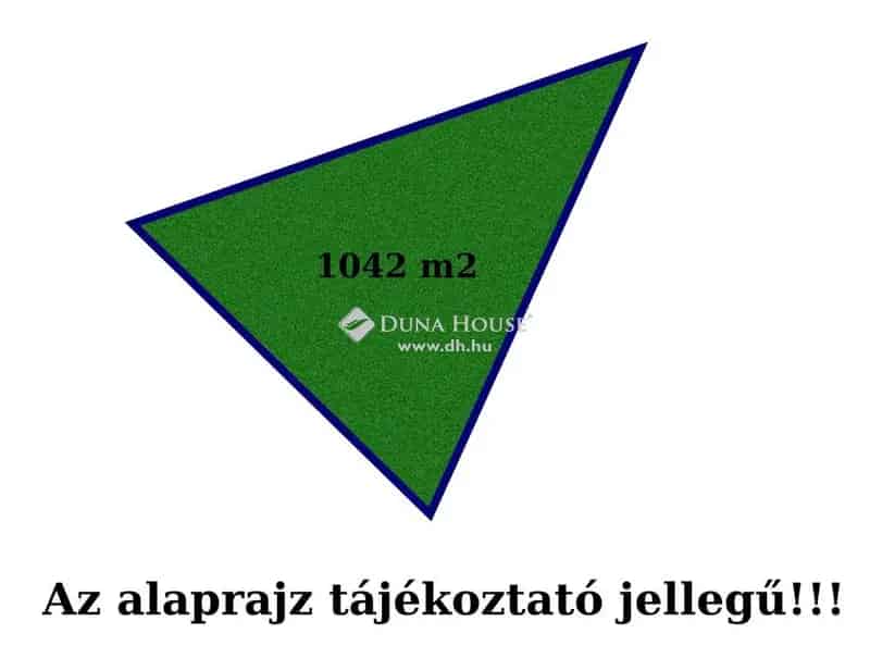 Kókáni saroktelek eladó építési telekként