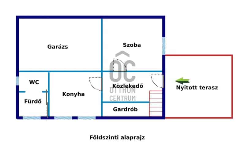 Szentendre panorámás Bauhaus családi ház eladó