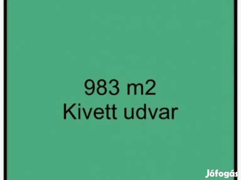 Hódmezővásárhelyi zártkerti telek eladó 983 m2 10% beépíthetőség