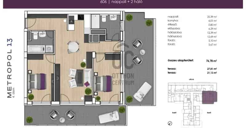 Budapest XIII. kerületi eladó újépítésű lakás, U0048075