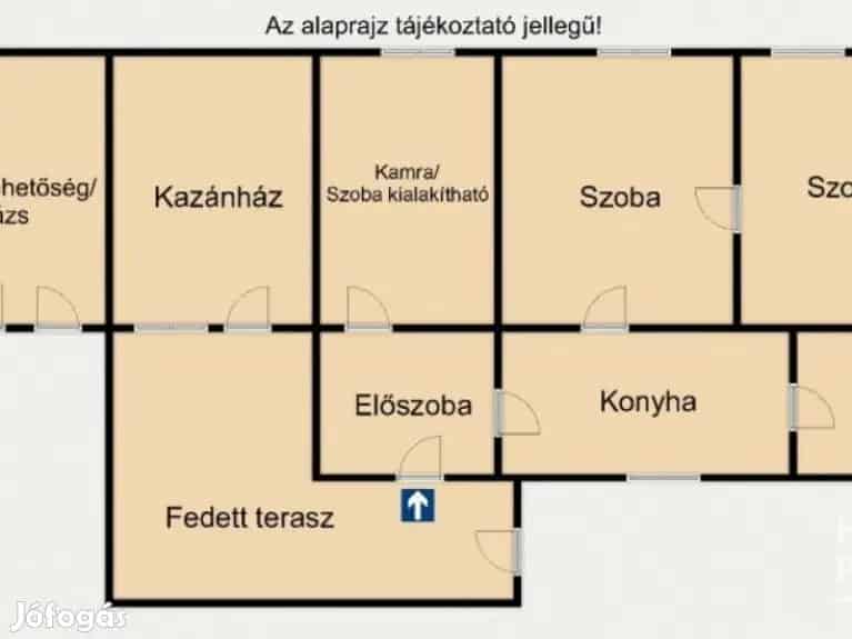 Óföldeák családi ház eladó 88 nm 1500 nm telekkel