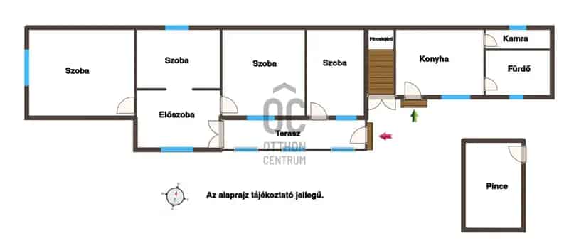 Fityeházi családi ház eladó - 4 szoba, terasz, melléképületek
