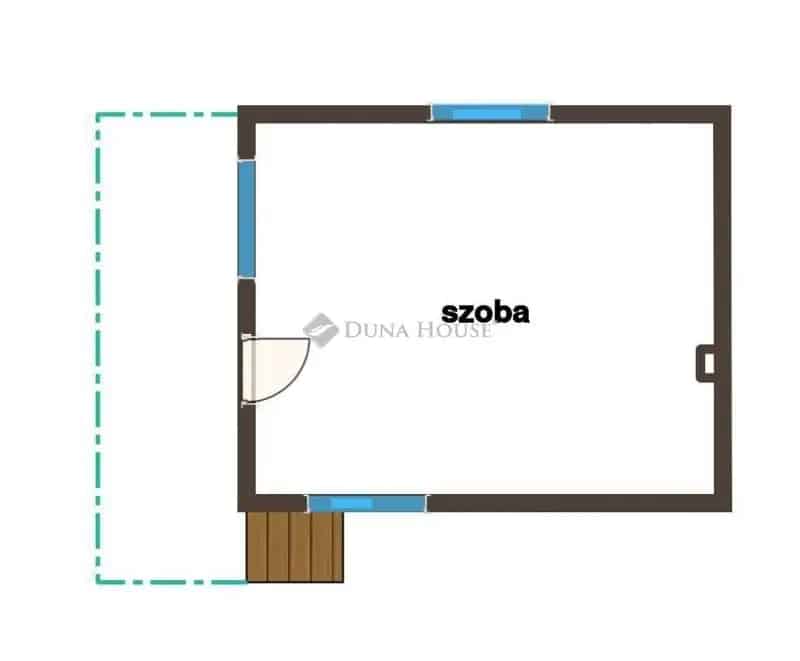 Hétvégi ház eladó Győrújbaráton - panoráma, természet, nyugalom