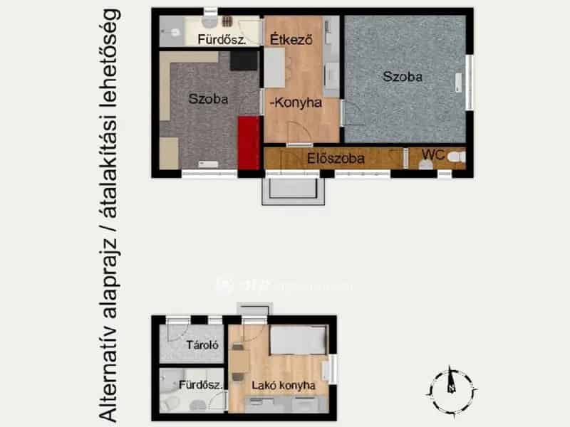 Felujítandó családi ház Nyíracsádon 2654 m2-es telken