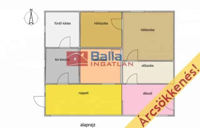 Dömsöd Stéges Nyaraló Eladó 80m² 1 2 Félszoba Felujitott