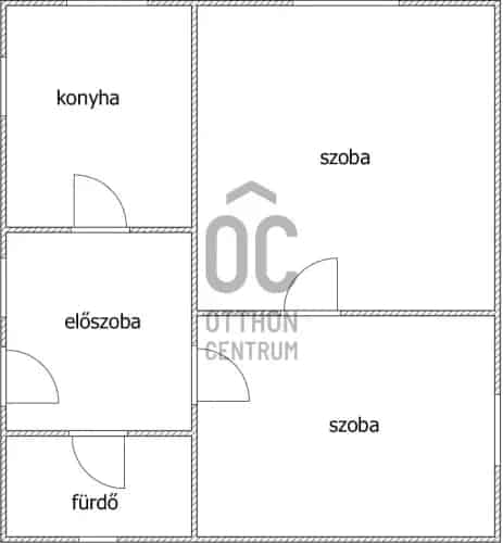 Jászkarajenő 2 szobás családi ház eladó