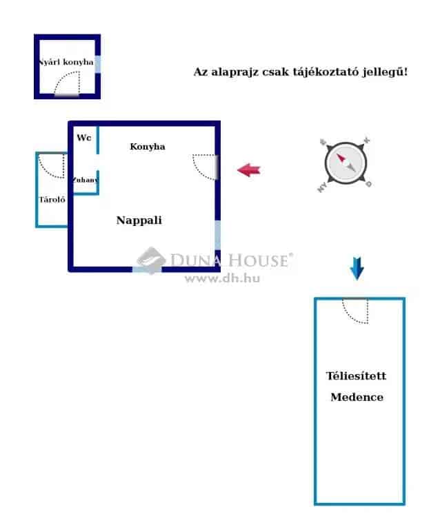 Medencés ház eladó Szigetszentmiklóson
