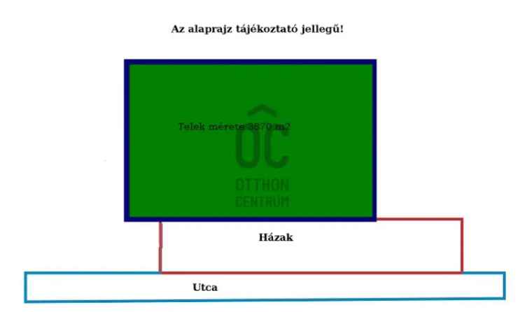 Szigetszentmiklósi telek eladó 2776 nm LKE 7