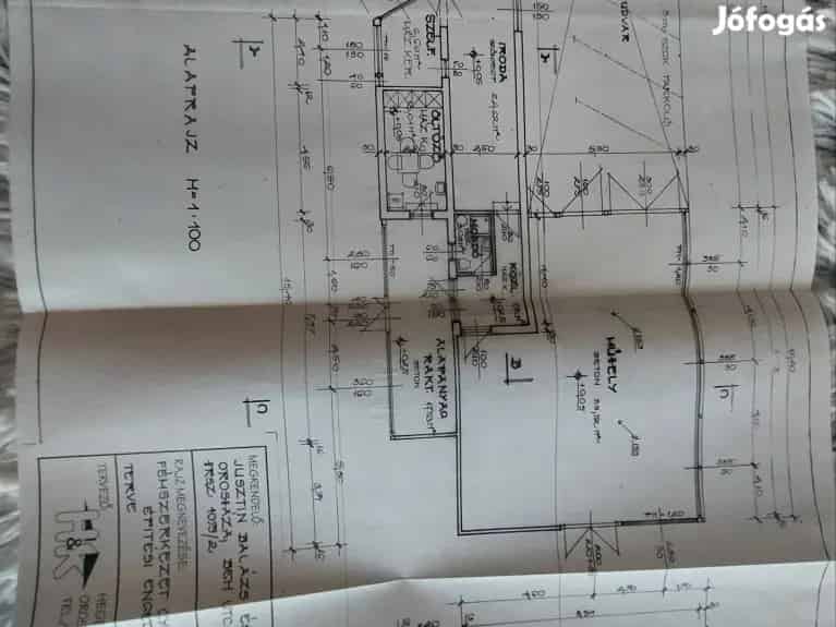 Mühely Iroda Orosháza 157m2 514m2 telken