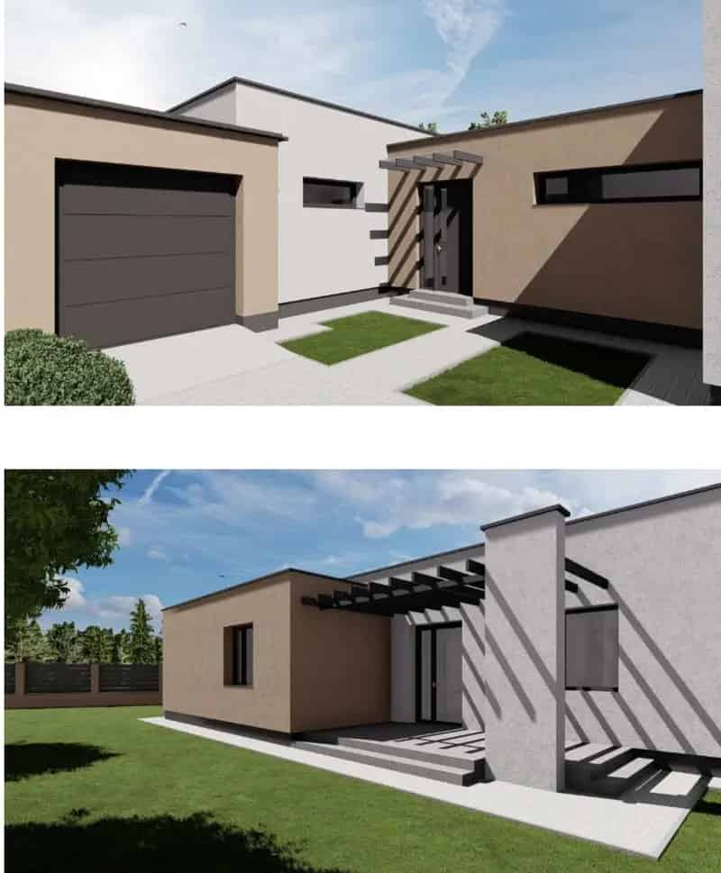 Új Építésű Ikerház Sóstóhegyen 98m² 3 Hálószoba