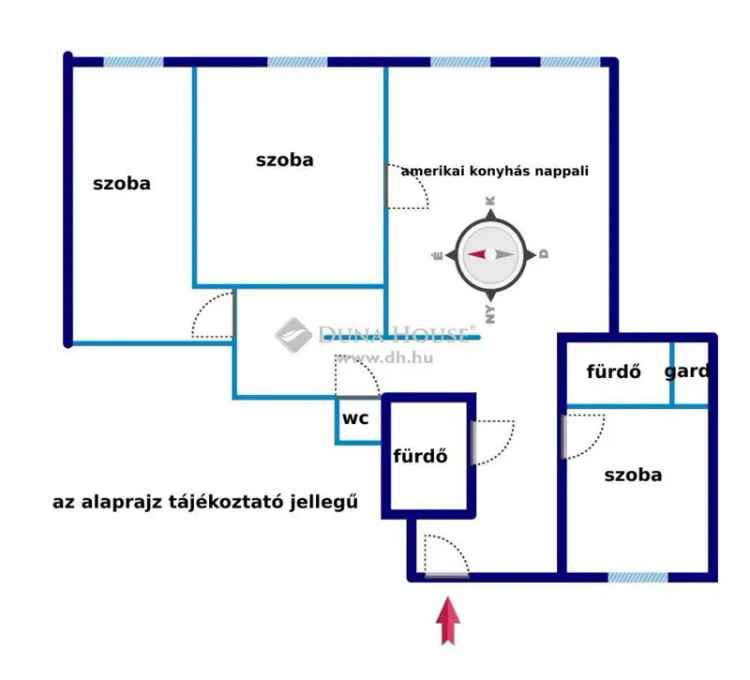 Megvételre kínált felújított lakás Blaha Lujza tér közelében