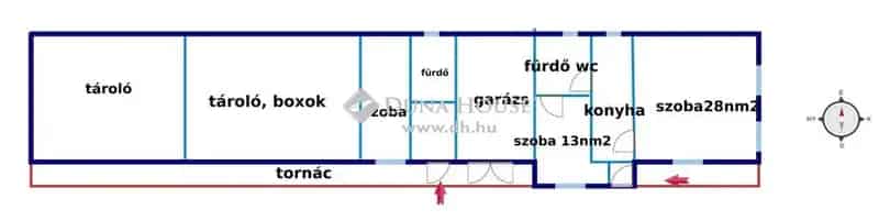 Gödi családi ház nagy telken eladó