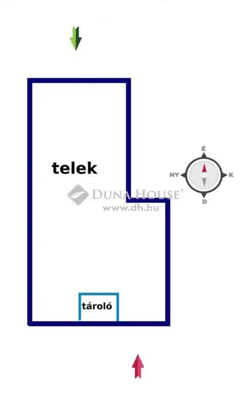 Szentesi zártkert eladó - 3200 nm, fúrt kút, ipari áram