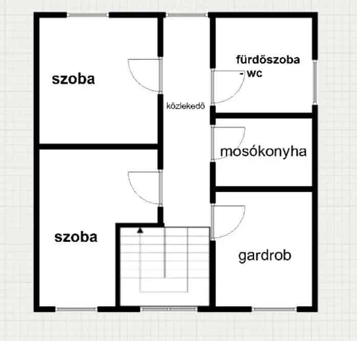 Kabalá családi ház eladó - 2 szintes, 110nm, nagy telek