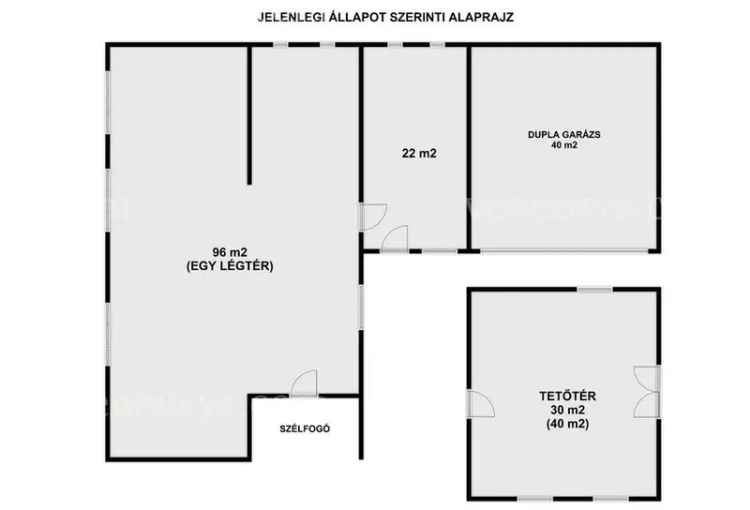 Sióagárd 160 m2-es családi ház dupla garázzsal eladó