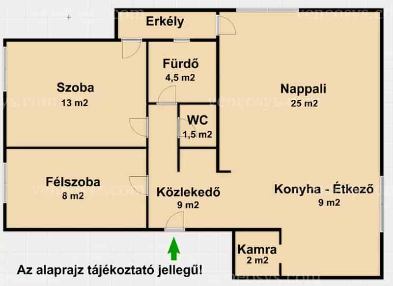 Balatonboglár 71m2 Felújított Lakás Eladó Saját Garázzsal