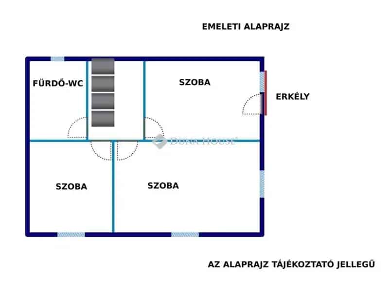 Balatoni panorámás családi ház eladó Balatonalmádiban