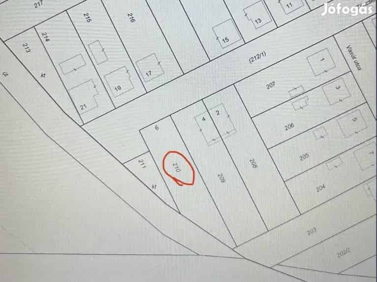 Alibánfai építési telek eladó - 811 m² - csendes környezet