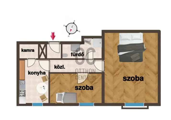 Szombathelyi eladó lakás befektetőknek azonnal költözhető bérlővel
