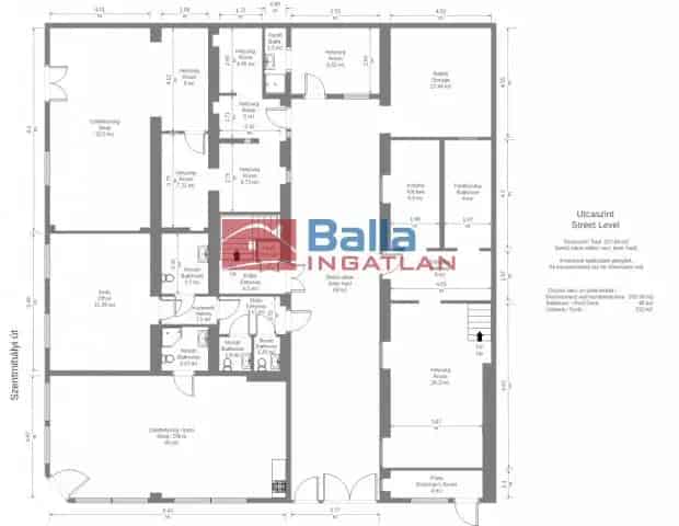 490 m² Üzlethelyiség Eladó Budapest XV Kerületben
