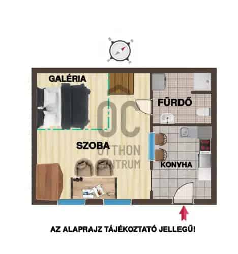 Budapest VIII kerület eladó lakás 31nm felújított