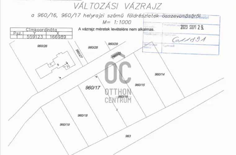Balatonszárszó - 2044 nm-es Telek Eladó - 5 Épületes Tervvel