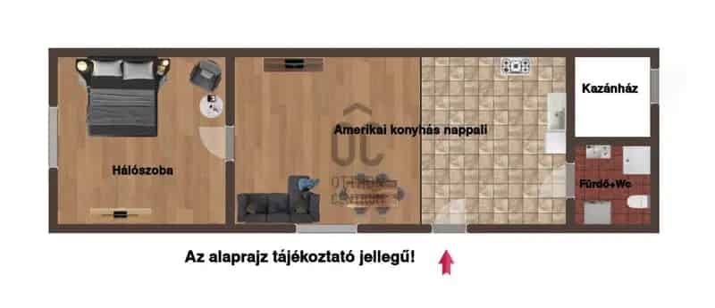 Bajóti eladó családi ház felújítva 52 nm