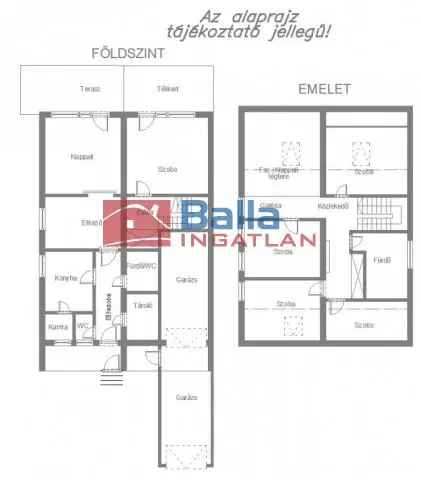 Pesterzsébet családi ház eladó - 160nm - 4 szoba - dupla komfortos