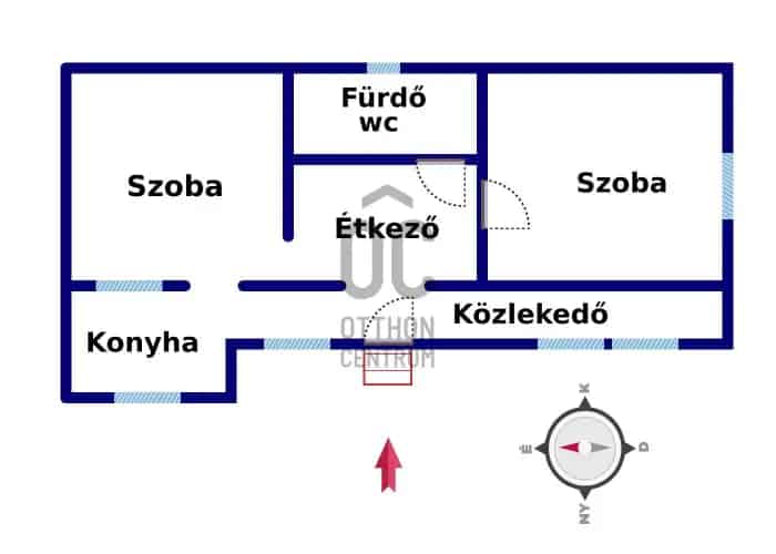 Polgárdi családi ház eladó - felújított 65nm, 2 szoba