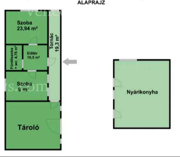 Hangulatos Vidéki Ház Szendrőben Nagy Telekkel