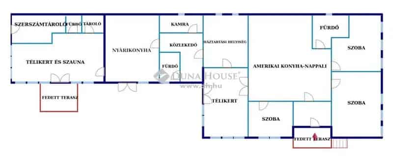 Luxus családi ház Sióagárdon 300m2 3470m2-es telken