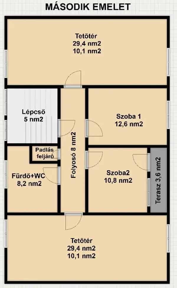 Kartali 195 nm-es családi ház eladó - 5 szoba, 4 félszoba