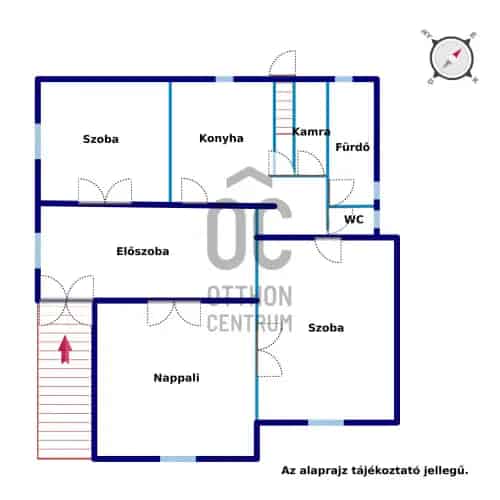 Ceglédi családi ház eladó - felújított, 2 szoba, nappali, garázs