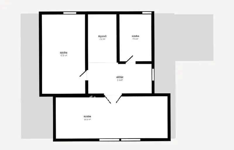 Szendrőn 5 szobás családi ház eladó 1769 m2-es telken