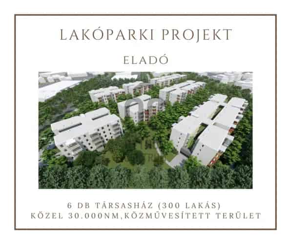 Debreceni Lakópark Projekt Eladó 300 Lakással