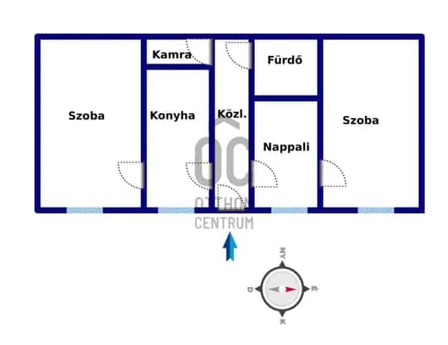 Eladó házrész Kisbábolnán 72nm 2 szoba