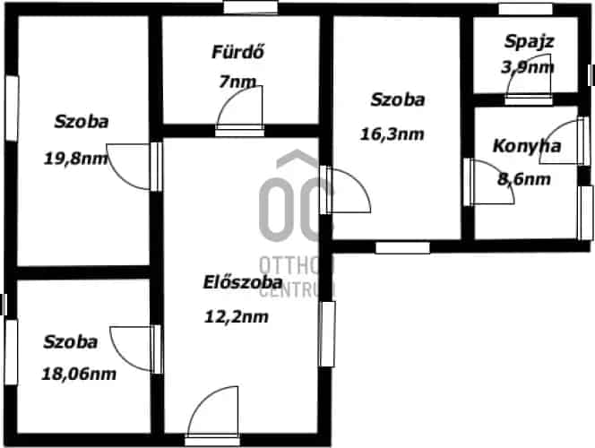 Sajokazai elado csalad haz H498567 3 szoba 85 nm