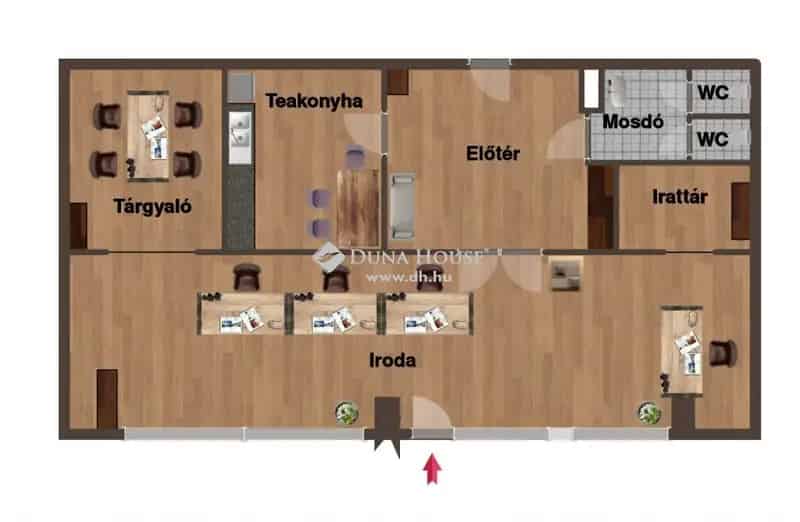 Modern Iroda Debrecen Belvárosában Eladó